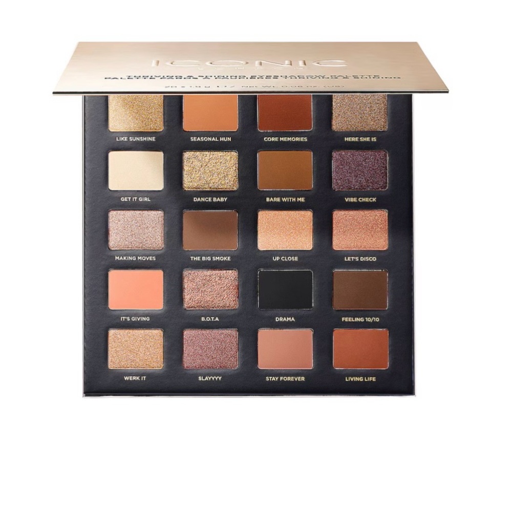 Iconic London Booming & Gleaming Eyeshadow Palette